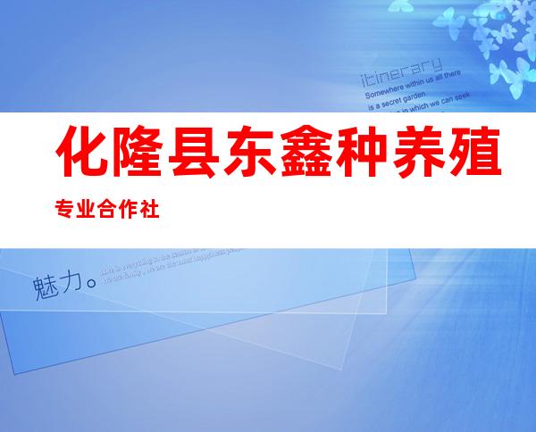 化隆县东鑫种养殖专业合作社