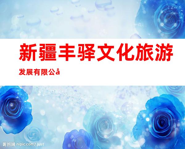 新疆丰驿文化旅游发展有限公司