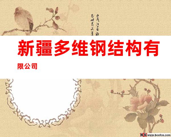 新疆多维钢结构有限公司