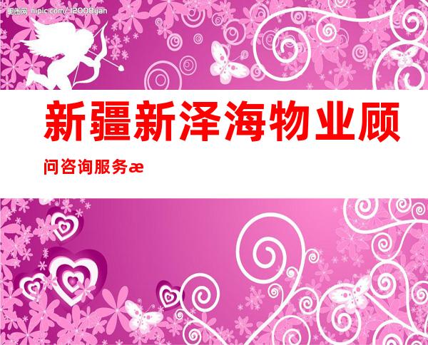新疆新泽海物业顾问咨询服务有限公司