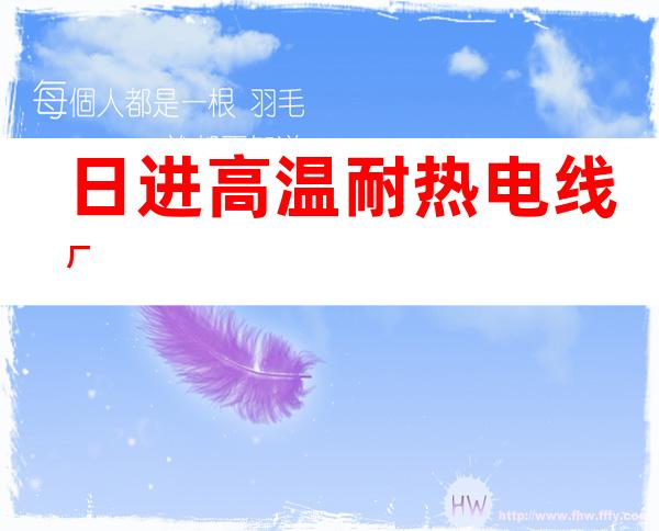 日进高温耐热电线厂
