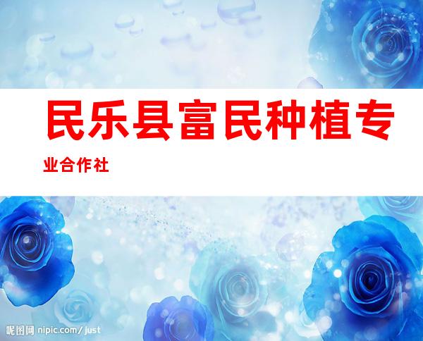 民乐县富民种植专业合作社