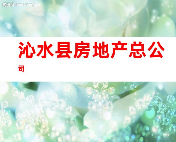 沁水县房地产总公司