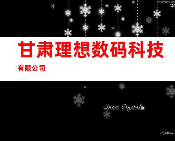 甘肃理想数码科技有限公司