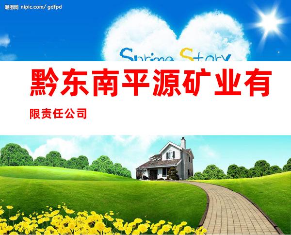 黔东南平源矿业有限责任公司